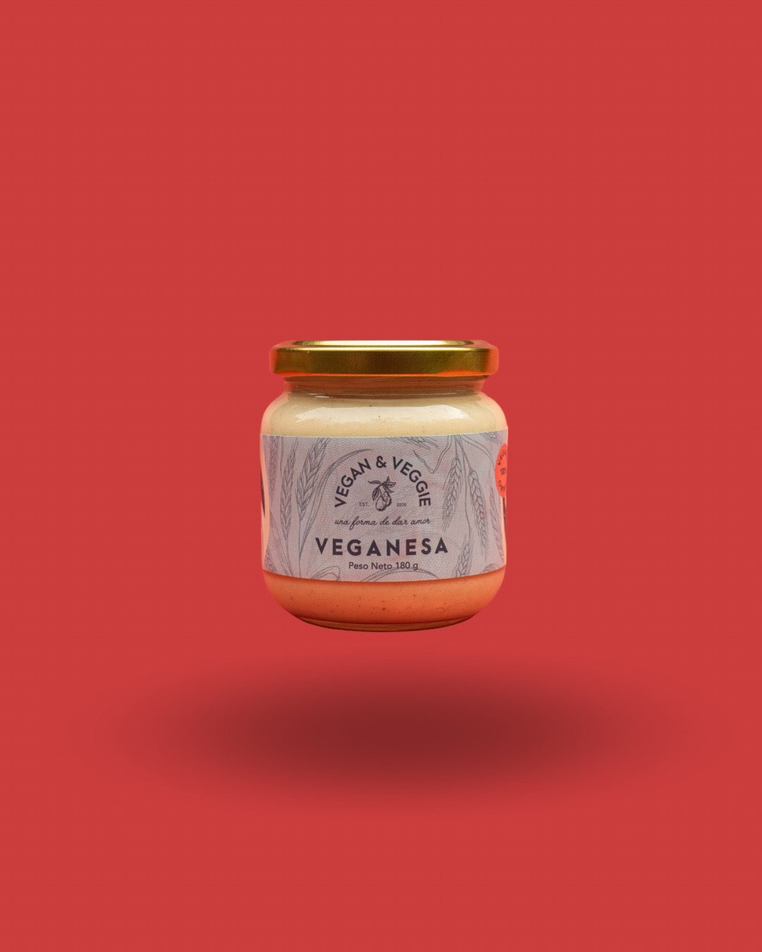Veganesa Dulce picante