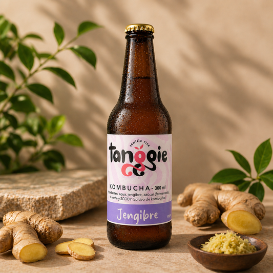 Kombucha de Jengibre