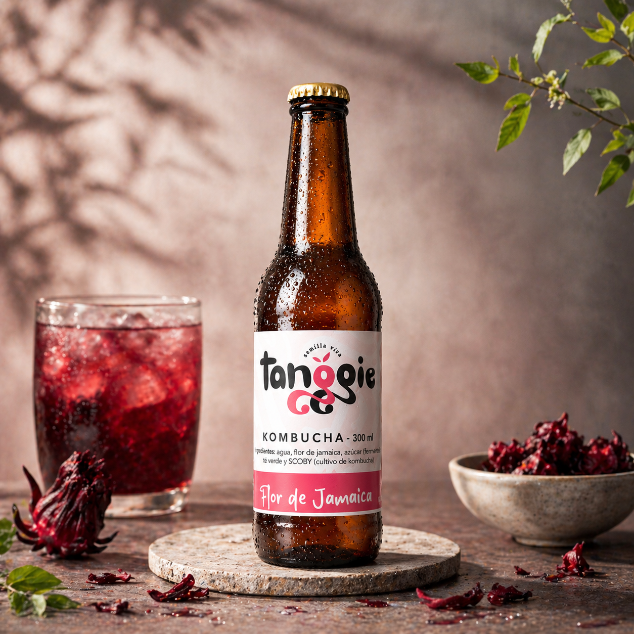 Kombucha de Flor de Jamaica